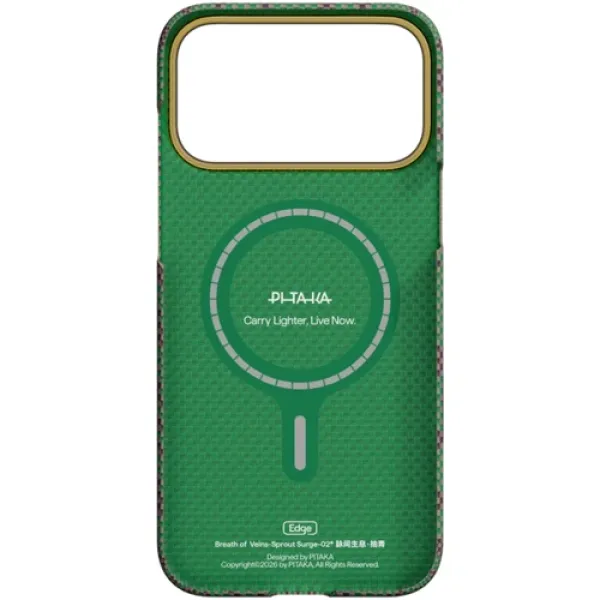 Чехол Pitaka Edge Case PitaTap Sprout Surge для iPhone 17 Pro