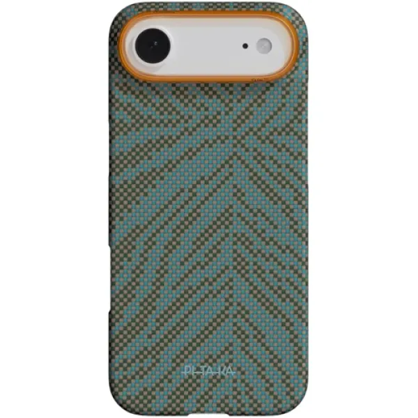 Чехол Pitaka Edge Case Dive Green для iPhone Air