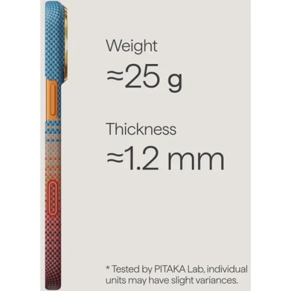 Чехол Pitaka Edge Case PitaTap California Dream-01 для iPhone 17 Pro
