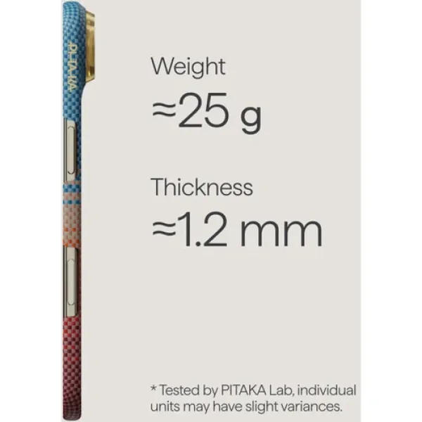 Чохол Pitaka Edge Case PitaTap California Dream-01 для iPhone Air