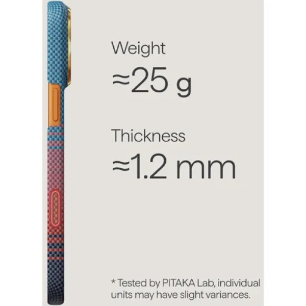 Чохол Pitaka Edge Case PitaTap California Dream-03 для iPhone 17 Pro