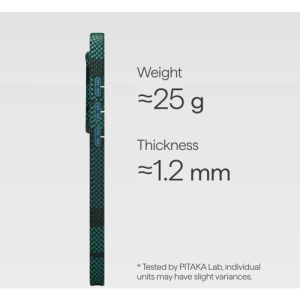 Чохол Pitaka Edge Case Aaron Button Forest Dawn для Samsung S948 Galaxy S26 Ultra