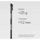 Чохол Pitaka Edge Case PitaTap Midnight Black для iPhone Air