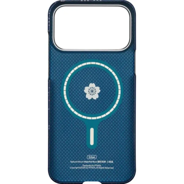 Чохол Pitaka Edge Case PitaTap Nightfall Blue для iPhone 17 Pro