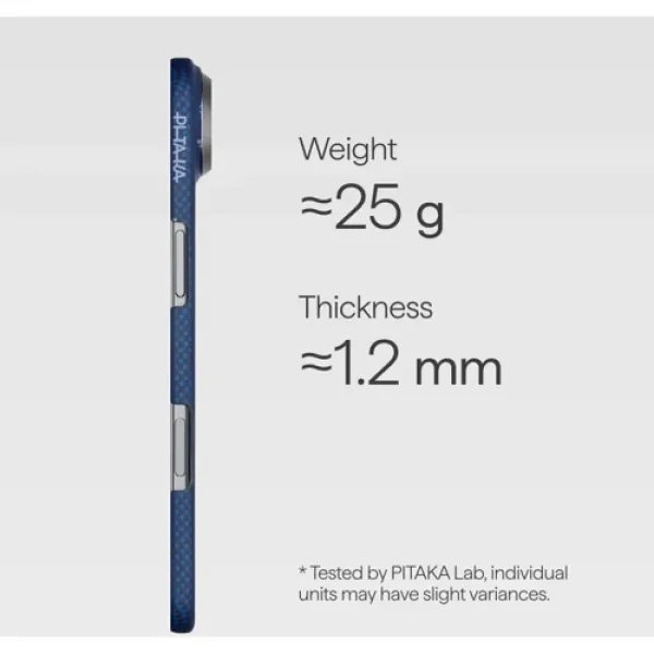 Чохол Pitaka Edge Case PitaTap Nightfall Blue для iPhone Air