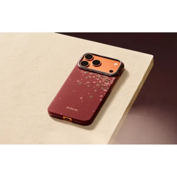 Чохол Pitaka Edge Case PitaTap Daybreak Red для iPhone 17 Pro