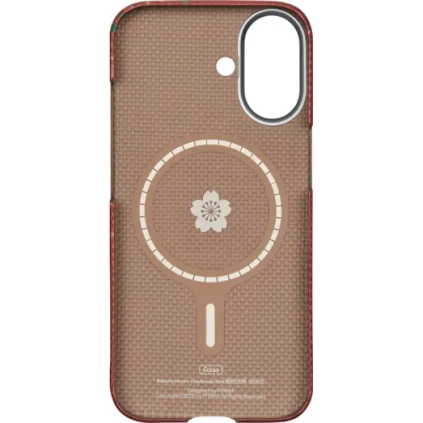 Чехол Pitaka Edge Case PitaTap Daybreak Red для iPhone 17
