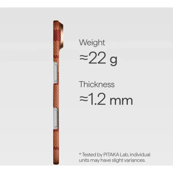 Чохол Pitaka Edge Case PitaTap Cloud Dusk для iPhone Air