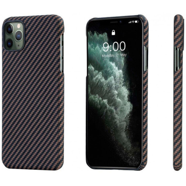 Чохол Pitaka для iPhone 11 Pro Max MagEZ Black/Rose Gold