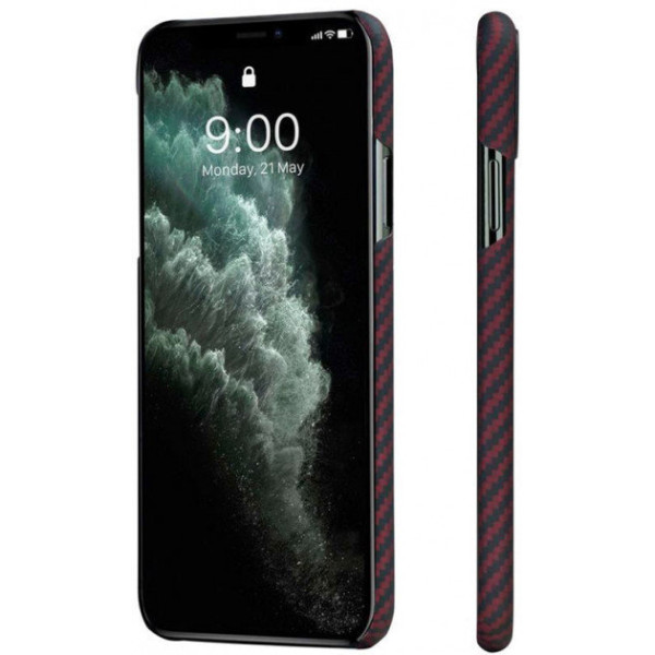 Чохол Pitaka для iPhone 11 Pro Max MagEZ Black/Red