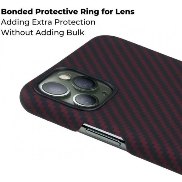 Чохол Pitaka для iPhone 11 Pro MagEZ Black/Red