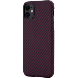 Чохол Pitaka для iPhone 11 MagEZ Black/Red