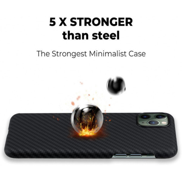Чохол Pitaka для iPhone 11 Pro MagCase Black/Grey