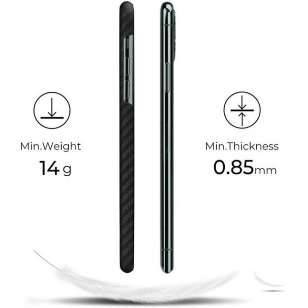 Чохол Pitaka для iPhone 11 Pro MagCase Black/Grey