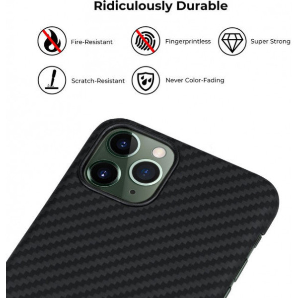 Чохол Pitaka для iPhone 11 Pro MagCase Black/Grey