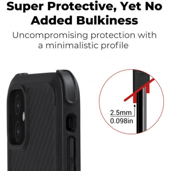 Чохол Pitaka для iPhone 11 MagCase Pro Black/Grey