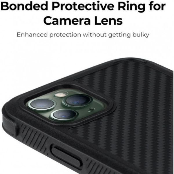 Чохол Pitaka для iPhone 11 Pro Max MagCase Pro Black/Grey