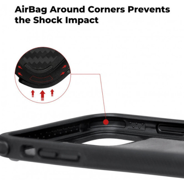 Чохол Pitaka для iPhone 11 Pro Max MagCase Pro Black/Grey