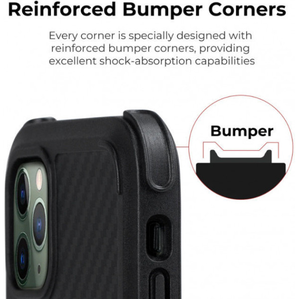 Чохол Pitaka для iPhone 11 Pro Max MagCase Pro Black/Grey