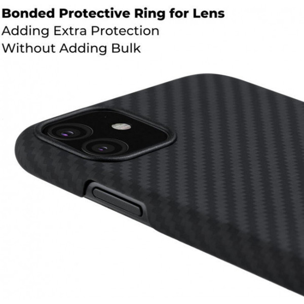 Чохол Pitaka для iPhone 11 MagCase Black/Grey