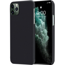 Чохол Pitaka для iPhone 11 Pro Max Air Case Black/Grey