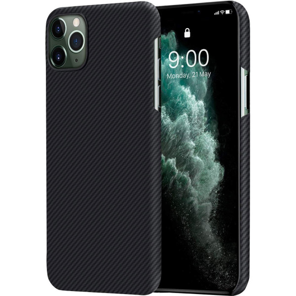 Чохол Pitaka для iPhone 11 Pro Max Air Case Black/Grey