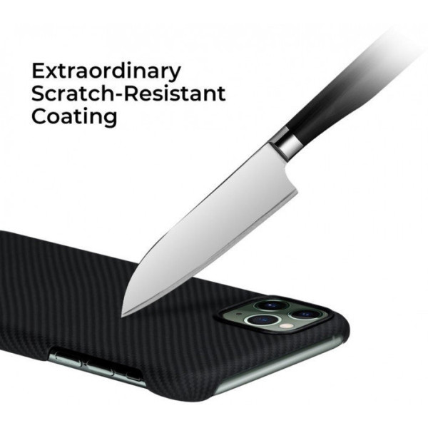 Чохол Pitaka для iPhone 11 Pro Air Case Black/Grey