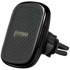 Тримач Pitaka Car Holder Wireless Charger Air Vent MagEZ Black/Gun Metal