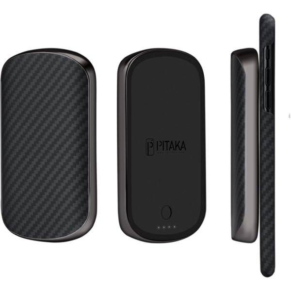 Зарядное устройство Pitaka Wireless Charger MagEZ Juice Aramid Black Зарядное устройство Pitaka Wireless Charger MagEZ Juice Aramid Black