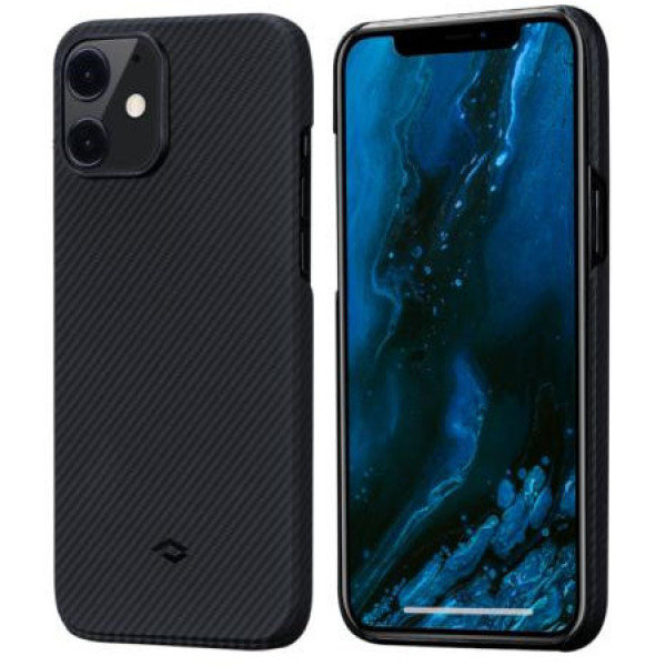 Чохол Pitaka для iPhone 12 mini Air Case Black/Grey