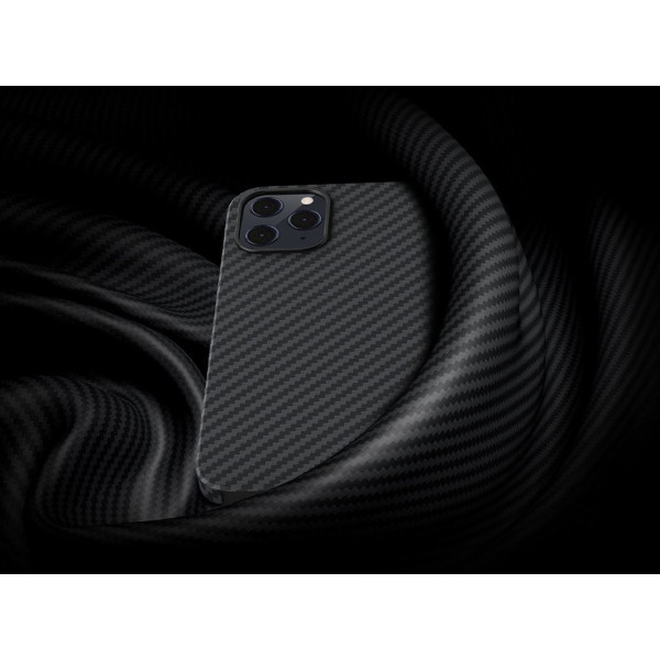Чохол Pitaka для iPhone 12 Pro MagEZ Twill Black/Grey