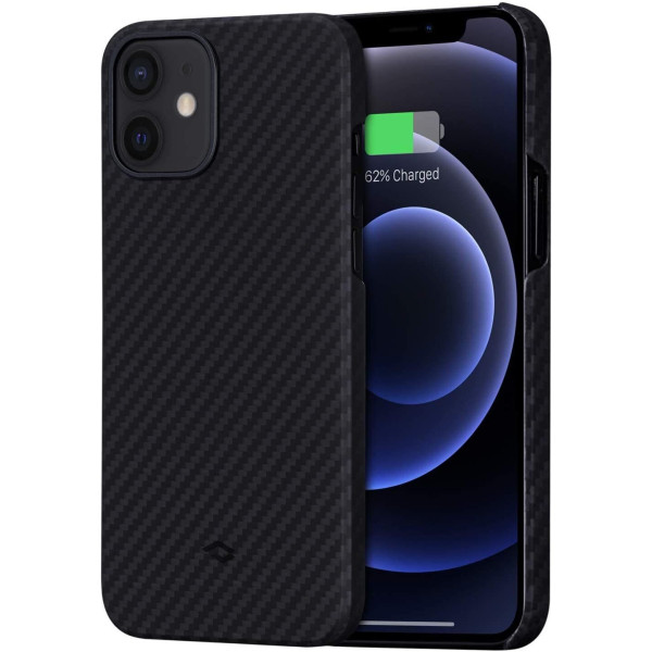 Чохол Pitaka для iPhone 12 mini MagEZ Twill Black/Grey