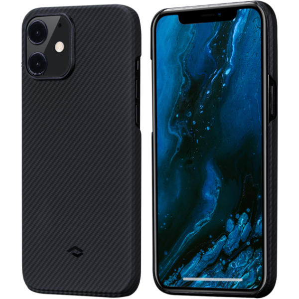 Чохол Pitaka для iPhone 12 Pro Air Case Black/Grey