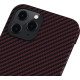 Чохол Pitaka для iPhone 12 Pro MagEZ Case Twill Black/Red