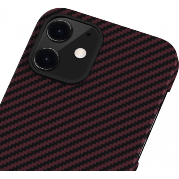 Чохол Pitaka для iPhone 12 mini MagEZ Case Twill Black/Red