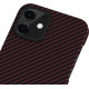 Чохол Pitaka для iPhone 12 mini MagEZ Case Twill Black/Red