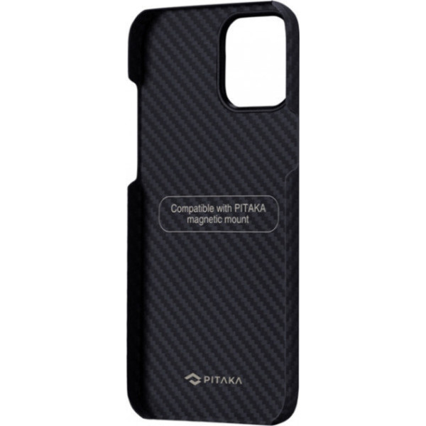 Чохол Pitaka для iPhone 12 Pro Max MagEZ Case Twill Black/Grey