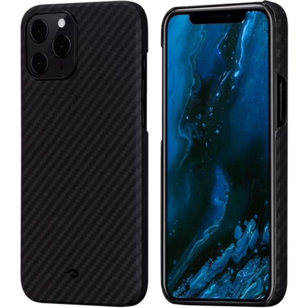 Чохол Pitaka для iPhone 12 Pro Max MagEZ Case Twill Black/Grey
