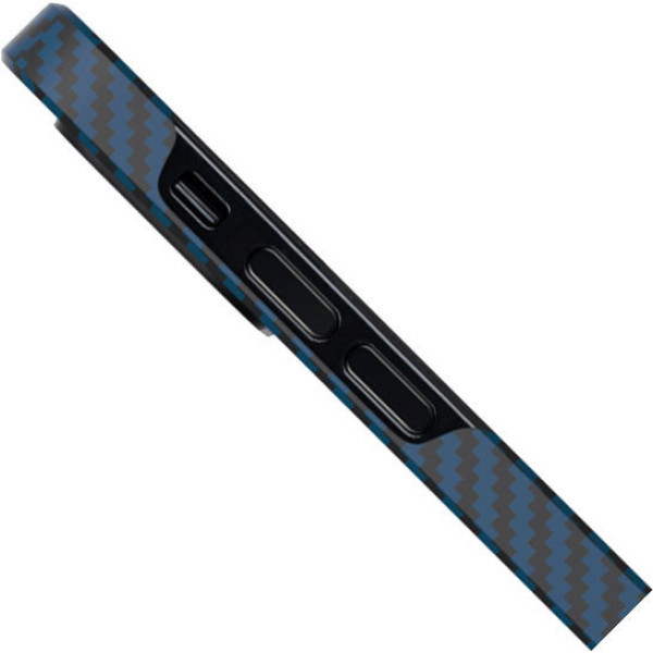 Чохол Pitaka для iPhone 12 Pro MagEZ Case Twill Black/Blue