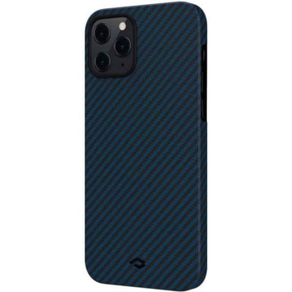 Чохол Pitaka для iPhone 12 Pro MagEZ Case Twill Black/Blue