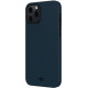 Чохол Pitaka для iPhone 12 Pro MagEZ Case Twill Black/Blue