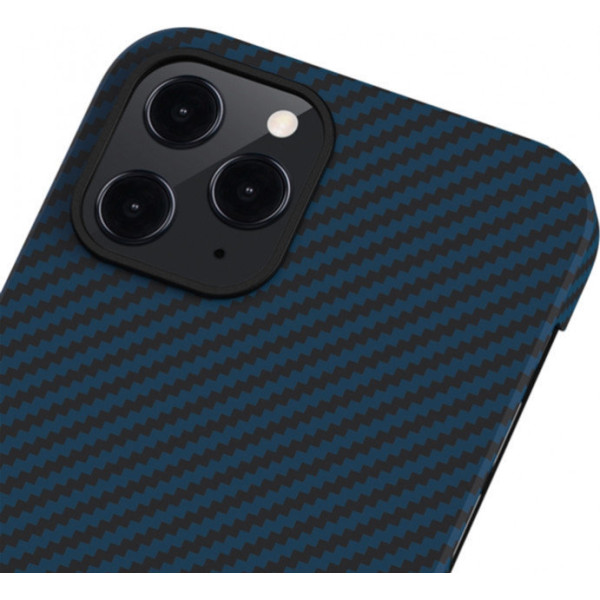 Чохол Pitaka для iPhone 12 Pro MagEZ Case Twill Black/Blue