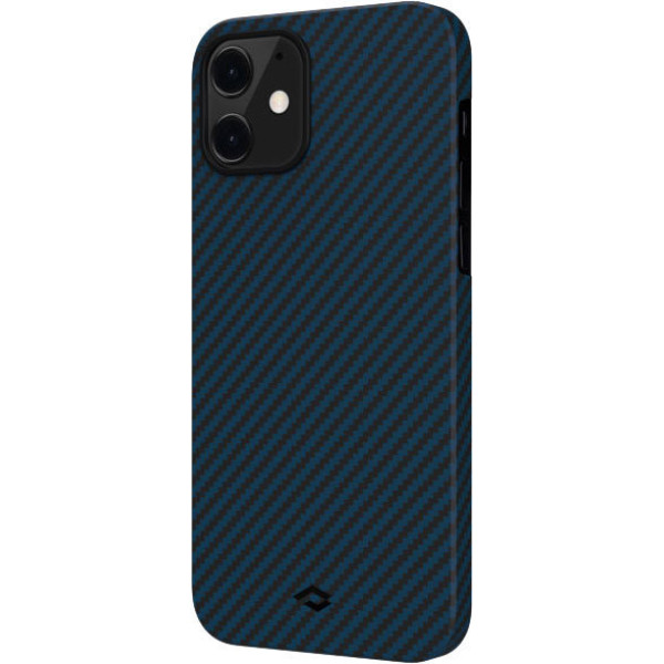 Чохол Pitaka для iPhone 12 mini MagEZ Case Twill Black/Blue