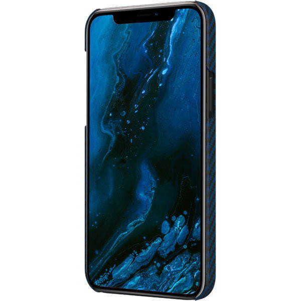 Чохол Pitaka для iPhone 12 mini MagEZ Case Twill Black/Blue