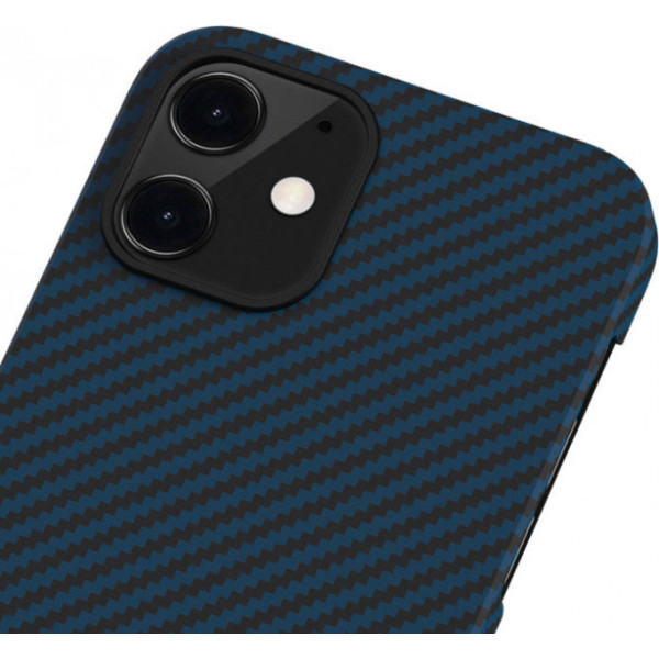 Чохол Pitaka для iPhone 12 mini MagEZ Case Twill Black/Blue