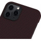 Чохол Pitaka для iPhone 12 Pro Max MagEZ Case Plain Black/Red