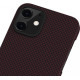 Чохол Pitaka для iPhone 12 mini MagEZ Case Plain Black/Red