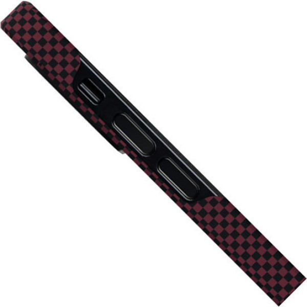 Чохол Pitaka для iPhone 12 mini MagEZ Case Plain Black/Red