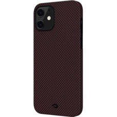 Чохол Pitaka для iPhone 12 mini MagEZ Case Plain Black/Red