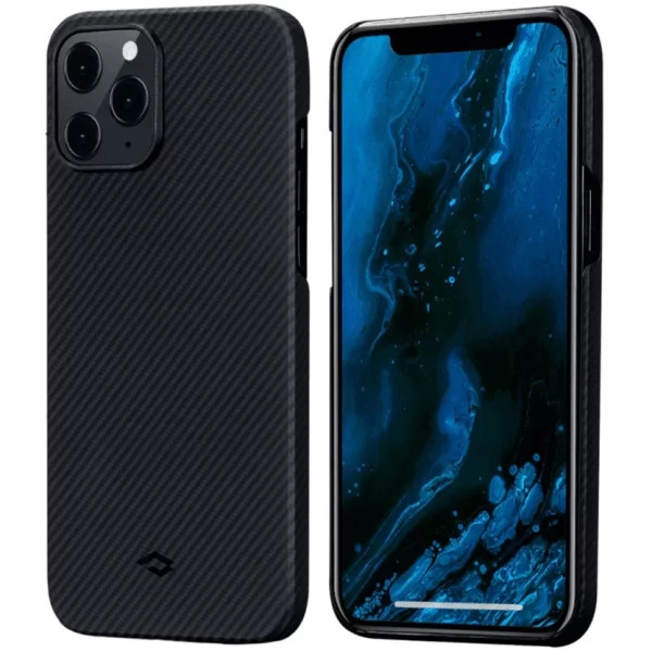 Чохол Pitaka для iPhone 12 Pro Max Air Case Black/Grey